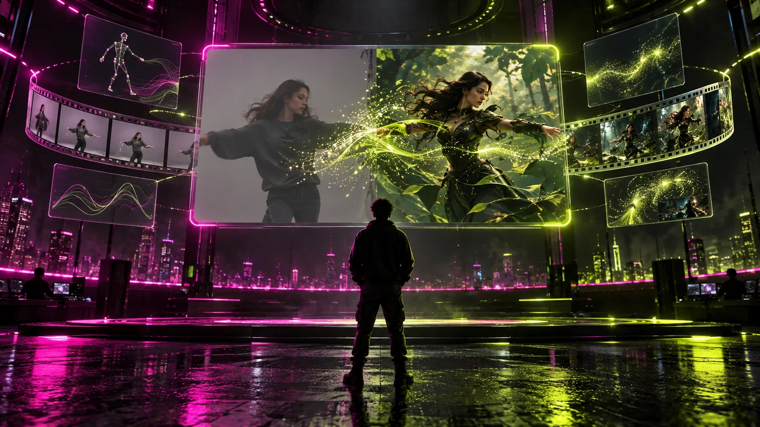 Genjutsu motion transfer studio